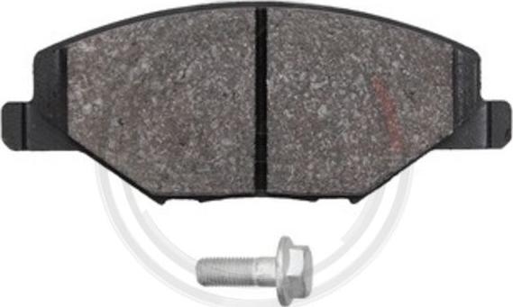 A.B.S. 37957 - Brake Pad Set, disc brake www.parts5.com