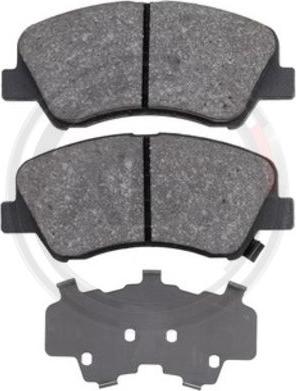 A.B.S. 37916 - Brake Pad Set, disc brake www.parts5.com