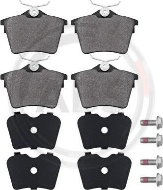 A.B.S. 37466 - Brake Pad Set, disc brake www.parts5.com