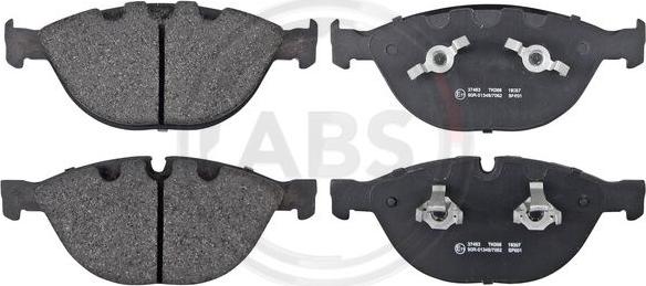 A.B.S. 37463 - Brake Pad Set, disc brake www.parts5.com