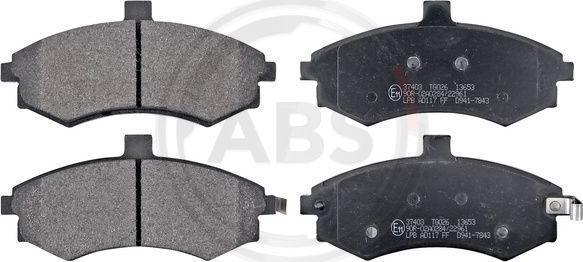 A.B.S. 37403 - Set placute frana,frana disc www.parts5.com