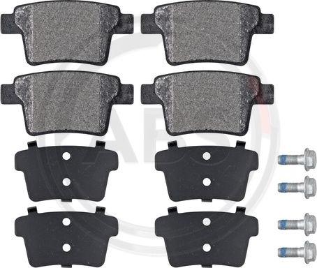 A.B.S. 37489 - Brake Pad Set, disc brake www.parts5.com