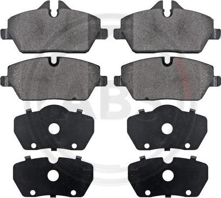 A.B.S. 37434 - Brake Pad Set, disc brake parts5.com