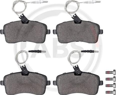 A.B.S. 37430 - Brake Pad Set, disc brake www.parts5.com