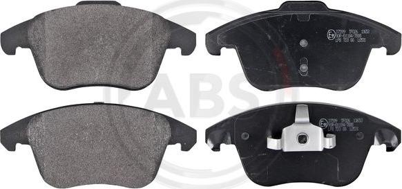 A.B.S. 37599 - Bremsbelagsatz, Scheibenbremse www.parts5.com