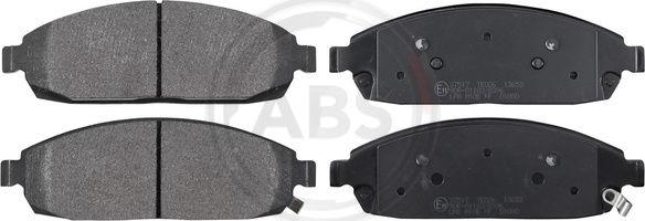 A.B.S. 37517 - Тормозные колодки, дисковые, комплект www.parts5.com