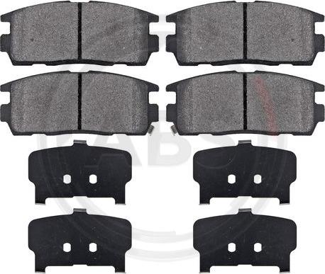 A.B.S. 37583 - Brake Pad Set, disc brake parts5.com