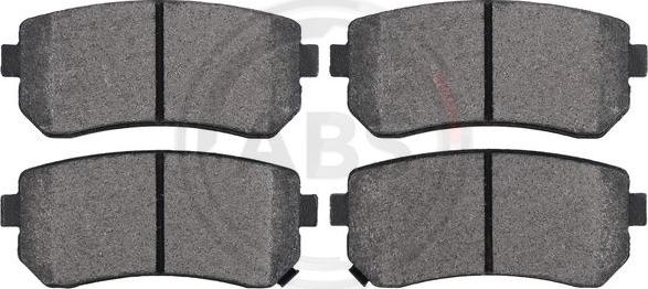 A.B.S. 37533 - Brake Pad Set, disc brake www.parts5.com