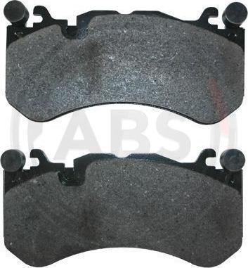 A.B.S. 37573 - Set placute frana,frana disc www.parts5.com