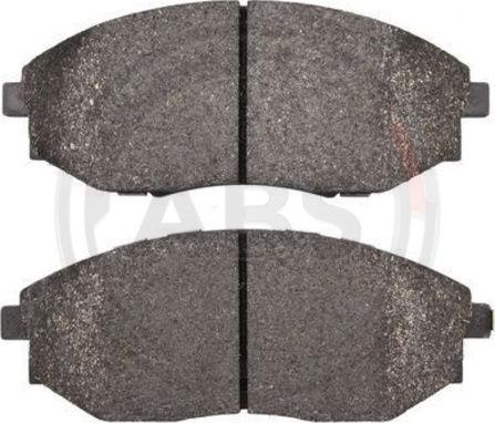 A.B.S. 37699 - Brake Pad Set, disc brake www.parts5.com