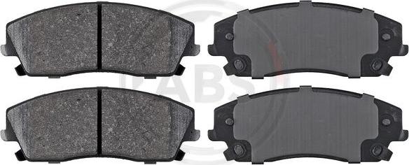 A.B.S. 37609 - Brake Pad Set, disc brake www.parts5.com