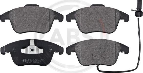 A.B.S. 37675 - Brake Pad Set, disc brake www.parts5.com