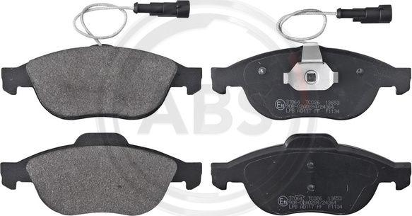 A.B.S. 37064 - Brake Pad Set, disc brake parts5.com