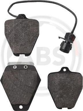 A.B.S. 37005 - Brake Pad Set, disc brake parts5.com