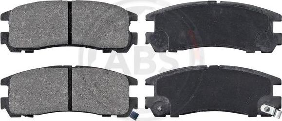 A.B.S. 37014 - Brake Pad Set, disc brake parts5.com