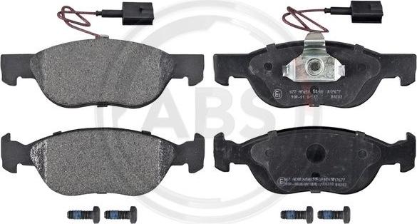 A.B.S. 37013 - Brake Pad Set, disc brake parts5.com