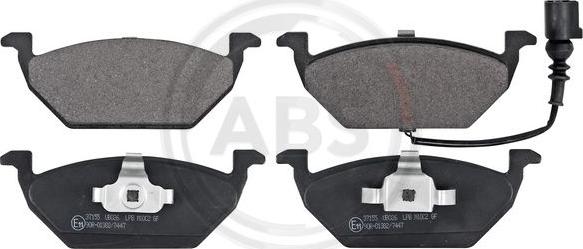 A.B.S. 37155 - Brake Pad Set, disc brake www.parts5.com