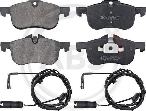 A.B.S. 37151 - Brake Pad Set, disc brake www.parts5.com