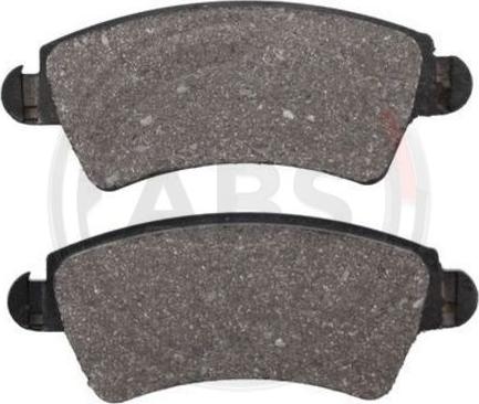 A.B.S. 37153 - Brake Pad Set, disc brake www.parts5.com