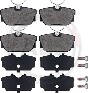 A.B.S. 37118 - Brake Pad Set, disc brake www.parts5.com