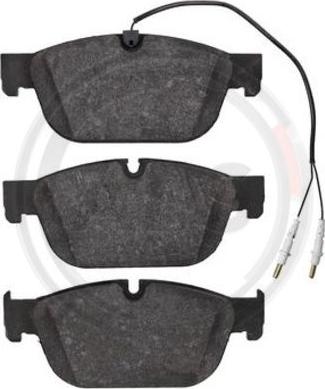 A.B.S. 37845 - Brake Pad Set, disc brake www.parts5.com