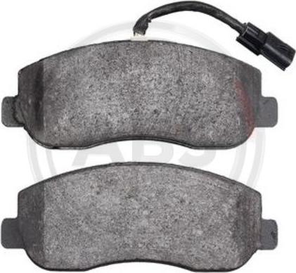 A.B.S. 37848 - Brake Pad Set, disc brake www.parts5.com