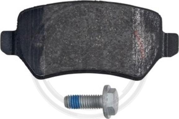 A.B.S. 37814 - Brake Pad Set, disc brake www.parts5.com