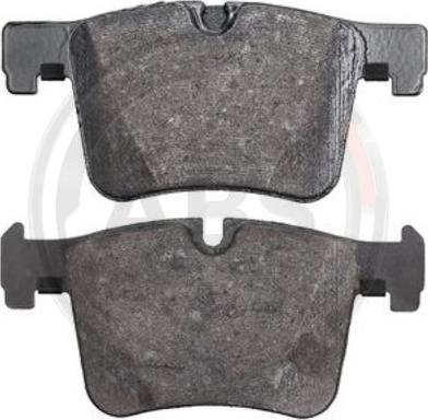 A.B.S. 37887 - Brake Pad Set, disc brake www.parts5.com