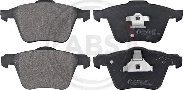 A.B.S. 37344 - Sada brzdových destiček, kotoučová brzda www.parts5.com