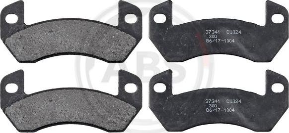 A.B.S. 37341 - Brake Pad Set, disc brake www.parts5.com