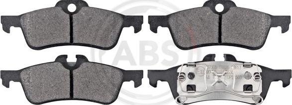 A.B.S. 37305 - Brake Pad Set, disc brake www.parts5.com