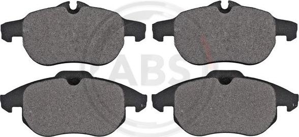 A.B.S. 37300 - Set placute frana,frana disc www.parts5.com