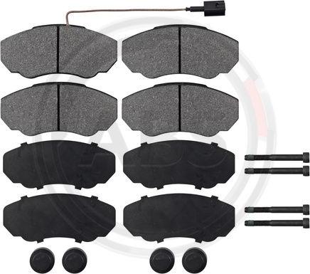 A.B.S. 37331 - Brake Pad Set, disc brake parts5.com