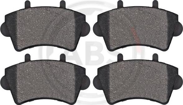 A.B.S. 37290 - Brake Pad Set, disc brake parts5.com