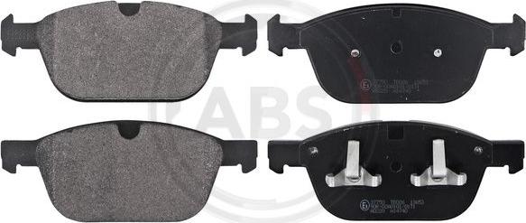 A.B.S. 37750 - Brake Pad Set, disc brake www.parts5.com