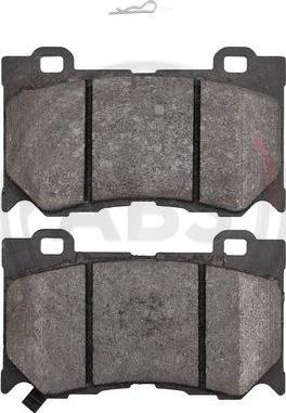 A.B.S. 37768 - Brake Pad Set, disc brake parts5.com