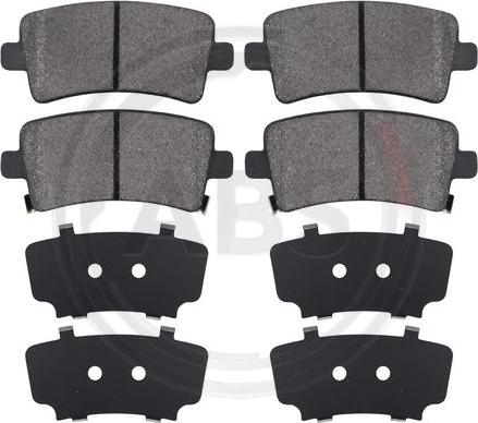 A.B.S. 37729 - Brake Pad Set, disc brake www.parts5.com