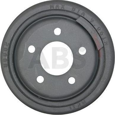 A.B.S. 2506-S - Brake Drum www.parts5.com