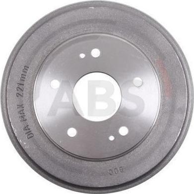 A.B.S. 2640-S - Brake Drum www.parts5.com