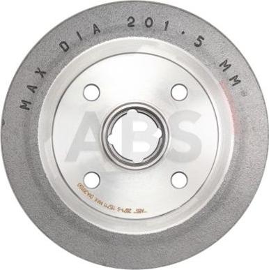 A.B.S. 2871-S - Brake Drum www.parts5.com