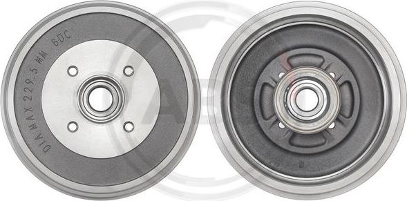 A.B.S. 2749-SC - Brake Drum www.parts5.com