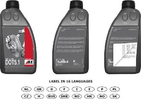 A.B.S. 7507 - Brake Fluid www.parts5.com