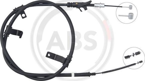 A.B.S. K19178 - Cable, parking brake parts5.com