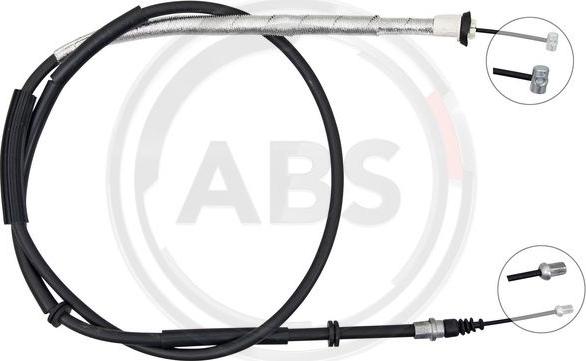 A.B.S. K19869 - Cable de accionamiento, freno de estacionamiento www.parts5.com