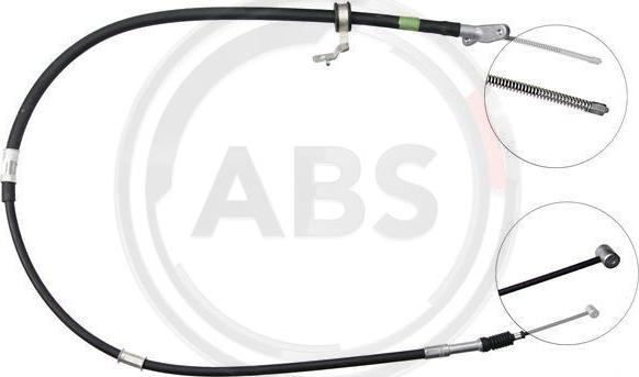 A.B.S. K19397 - Cable de accionamiento, freno de estacionamiento www.parts5.com