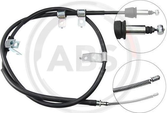 A.B.S. K19307 - Cable, parking brake www.parts5.com