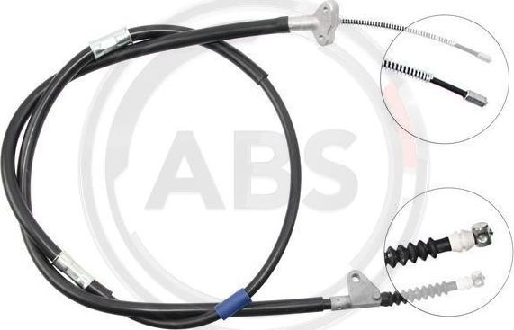 A.B.S. K19257 - Cablu, frana de parcare www.parts5.com