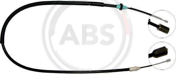 A.B.S. K19207 - Cable de accionamiento, freno de estacionamiento parts5.com