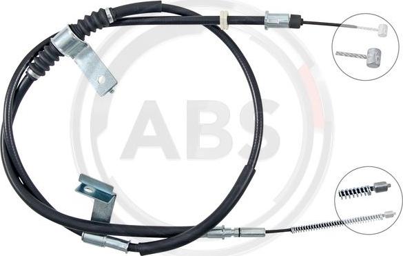 A.B.S. K14066 - Cable, parking brake www.parts5.com