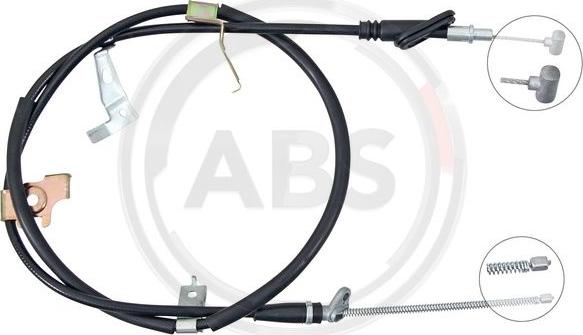 A.B.S. K14145 - Cablu, frana de parcare www.parts5.com